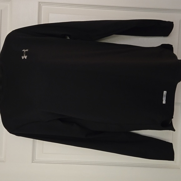 Under Armor Black Cold Gear Fitted Long Sleeve Medium - Picture 1 of 6